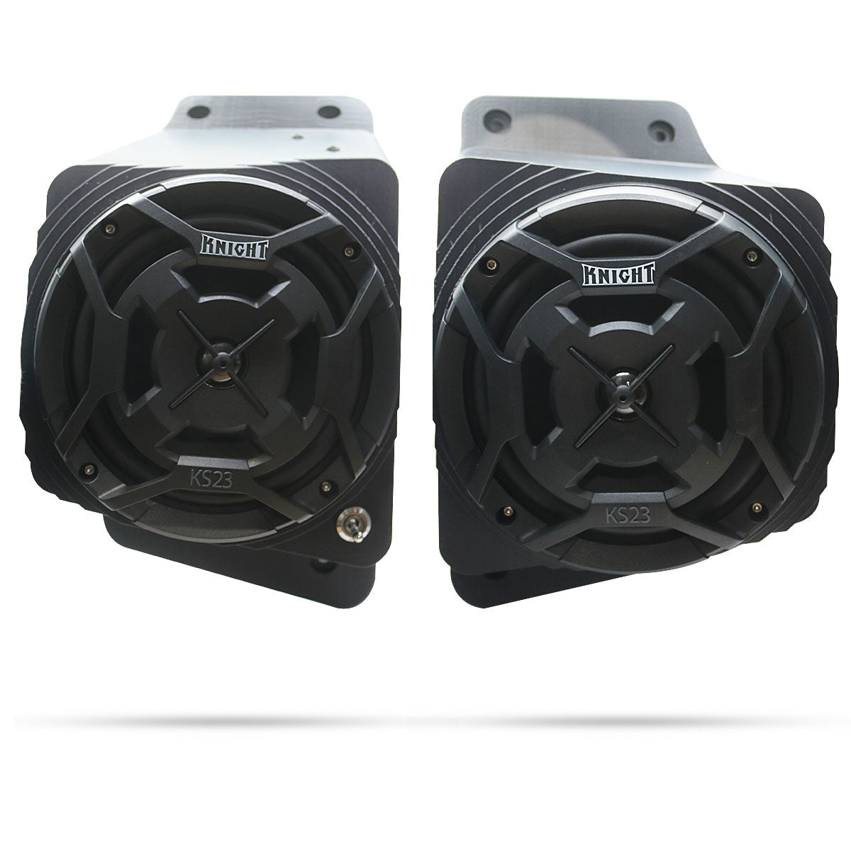 2024 to 2025 Brute Force/Prairie 450 Bluetooth ATV Speaker Pods - Fender Mounted