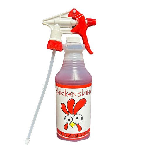 Chicken Shine Cleanser Ready-to-Use Spray Bottle (Quart Size)